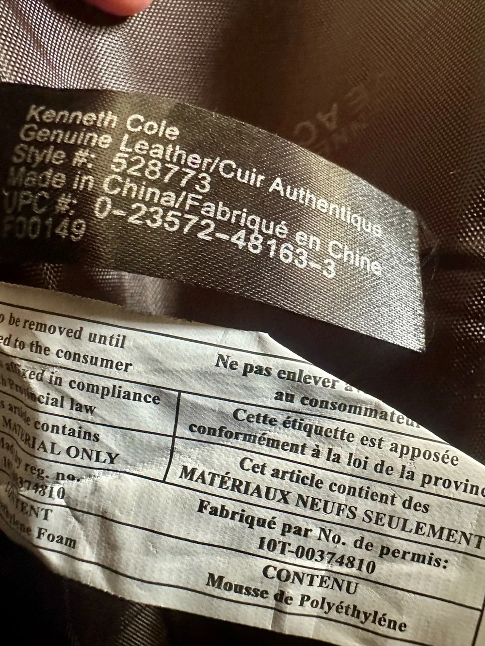 Kenneth Cole Reaction beautiful messenger